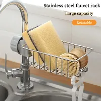 Stainless Steel Faucet Storage Rack Pack Of 2-thumb2