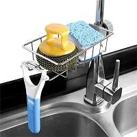 Stainless Steel Faucet Storage Rack Pack Of 2-thumb3