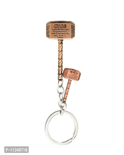 Ulta Pulta Gifts Metal Thor Infinity War Hammer Keyring Keychain || Keyring For Car and Bike || Stylish Keyring For Gift-thumb2