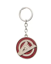 Ulta Pulta Gifts Metal Marvel Avengers Logo Rotating Spinner Keyring Keychain || Keyring For Car and Bike || Stylish Keyring For Gift-thumb2