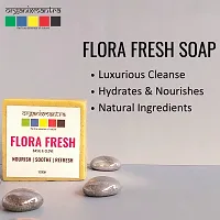 Organix Mantra Flora Fresh Natural Bath Soap - 100g-thumb1