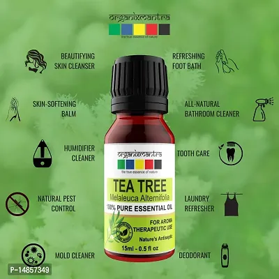 Organix Mantra Australian Tea Tree Essential Oil 15ML-thumb3