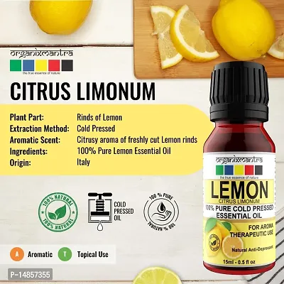 Organix Mantra Italian Lemon Essential Oil 15ML-thumb2