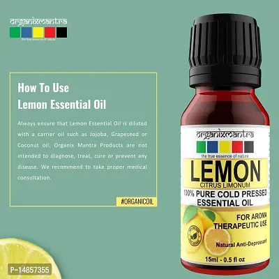 Lemon Essential Oil - Organix Mantra