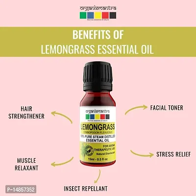 Organix Mantra Kochi Lemongrass Essential Oil 15ML-thumb4