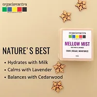 Organix Mantra MellowMist Bath Soap Infused WIth Goat Milk  Lavender| Nourishing Natural Glow |Gentle  Soothing|Hydrating Natural Skincare|For All Skin Types - 100G-thumb2