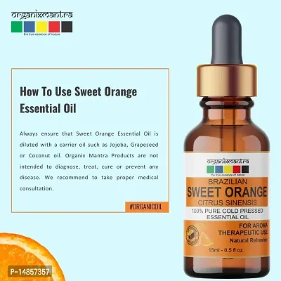 Organix Mantra Brazilian Sweet Orange Essential Oil 15ML-thumb3