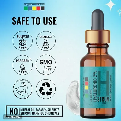 Organix Mantra Hyaluronic Acid 2% Serum for Intense Hydration, Glowing Skin  Fines Lines, 10ML-thumb5