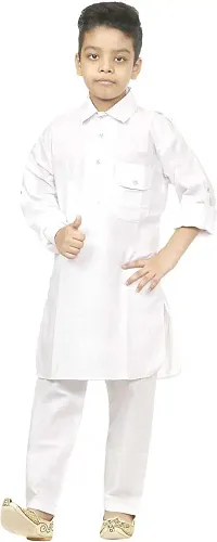 HRR Boys Pathani Suit in 100 % ( Kurta + Pyjamas )