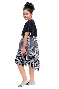 RHR ragini girls black panchoo frock-thumb1