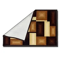 A Cube Luxury Solutions Loop Pile Knitted Polyester Door Mat (Brown, 40x60 cm)-thumb1