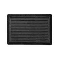 A CUBE LUXURY SOLUTIONS Anti-Skid Glory Door Mat with Lining (40x60 cm) (Grey)-thumb3
