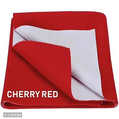 Waterproof Baby Bed Protector Dry Sheet For Newborn Babies Baby Water Resistant Small Size Dry Sheet 50 X 70Cm Red