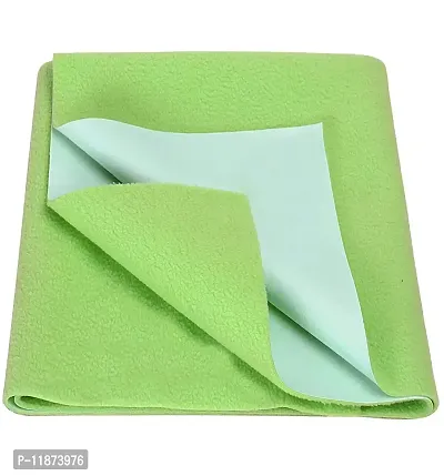 A CUBE LUXURY SOLUTIONS Waterproof Baby Bed Protector Dry Sheet for Newborn Babies Baby Water Resistant Small Size Dry Sheet (50X70CM) (Green)