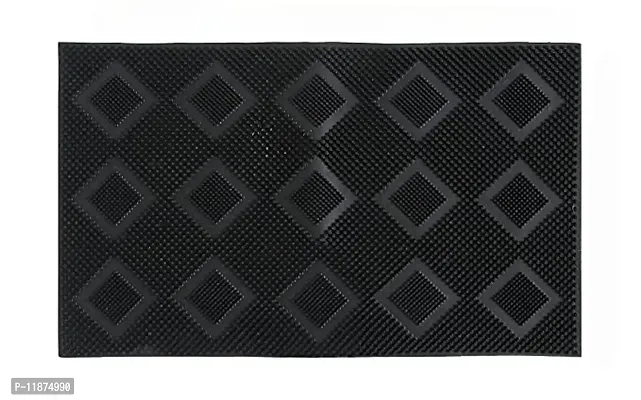 Decorx Rubber Door Mat (Black)