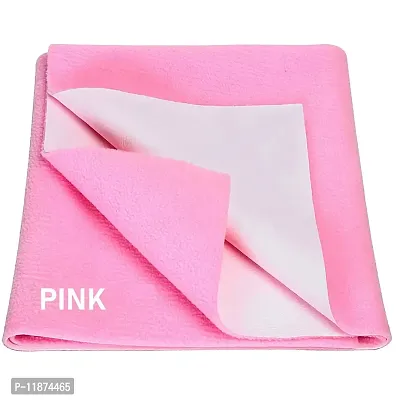 Waterproof Baby Bed Protector Dry Sheet For Newborn Babies Baby Water Resistant Small Size Dry Sheet 50 X 70Cm Pink
