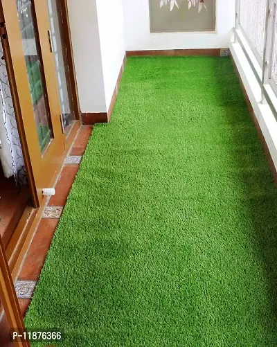 A CUBE LUXURY SOLUTIONS Artificial Green Grass, PP (Polypropylene) Floor Mat (Green, 2x3 Ft.)