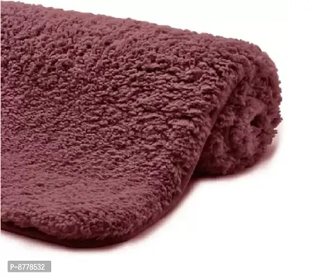 Microfiber Bathroom Mat (Brown)