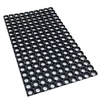 Rubber Door Mat Hollow(Black)-thumb3