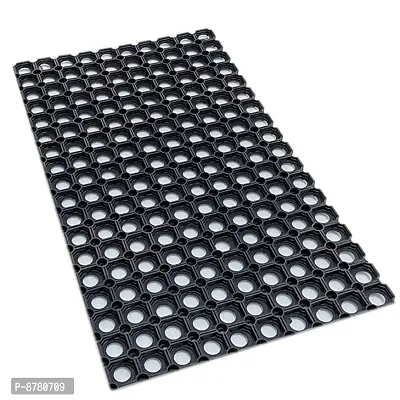 Rubber Door Mat Hollow(Black)-thumb4