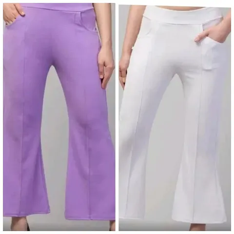 Trousers For Women Pack Of 2