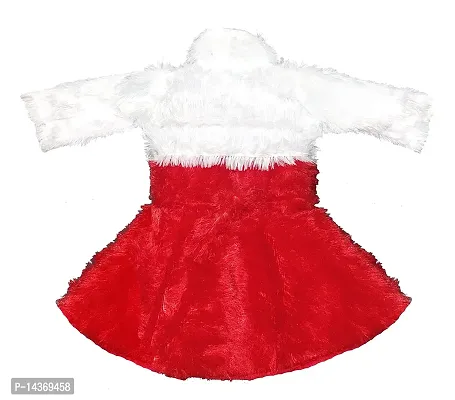 RG Collection Girls Party(Festive) Dress Jacket (1-2 Years, Red)-thumb2