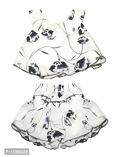 GR Fashion Baby Girls Top  Skirt Dress with Hat-thumb2