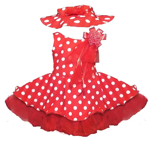 GR Fashion Baby Girls Party Dress with Hat