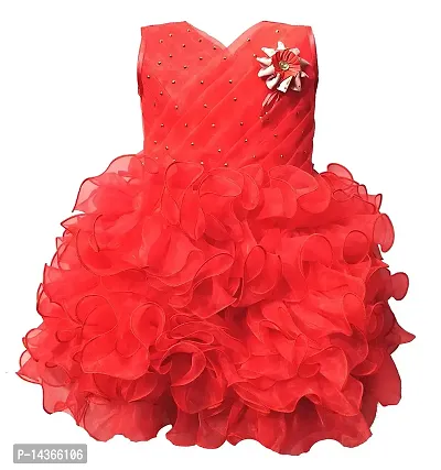 RG Collection Party/Festive/Wedding Baby Girls Dress Red-thumb0