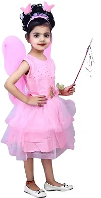 GR Fashion Girls Festive Dress with Wings-thumb1