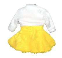 RG Collection Girls Party(Festive) Dress Jacket (3-6 Months, Yellow)-thumb1