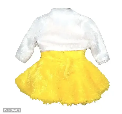 RG Collection Girls Party(Festive) Dress Jacket (3-6 Months, Yellow)-thumb2