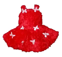 RG Collection Girls Party(Festive) Dress Jacket (1-2 Years, Red)-thumb2