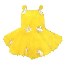 RG Collection Girls Party(Festive) Dress Jacket (3-6 Months, Yellow)-thumb2