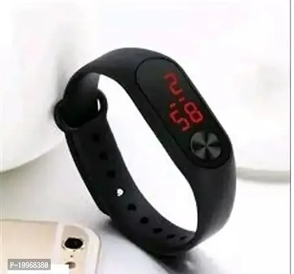 Stylish Metal Digital Watch For Men And Women-thumb0