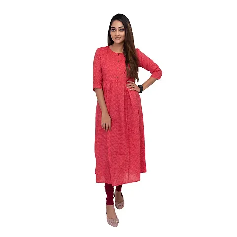 RANU Stylish Women's Kurta Anarkali for Girls Dress Material Size S to 5XL