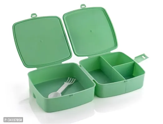 Plastic Compartment Lunch Box-thumb0