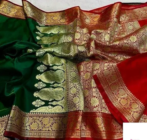 Banarasi satin silk saree