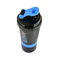Spider Protein Shaker Gym Shaker | Cyclone Shaker Gym Bottle | Bpa Free 500ml (BLUE)-thumb2