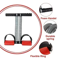 Double Tummy Trimmer with Sweat Belt Combo (Red)-thumb1