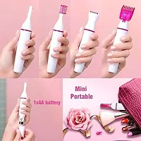 Sweets Hair 5 in 1 Beauty Styler Hair Nose Complete Style and Trim Electric Trimmer for Women (pink)-thumb2