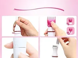 Sweets Hair 5 in 1 Beauty Styler Hair Nose Complete Style and Trim Electric Trimmer for Women (pink)-thumb4