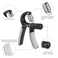 Hand Grip Strengthener Wrist Forearm Exerciser Non-Slip Gripper Adjustable 10-40kg Resistance -for Body Workout  Strength Training as Sports Fitness Equipment or Gym Accessories Material-thumb2