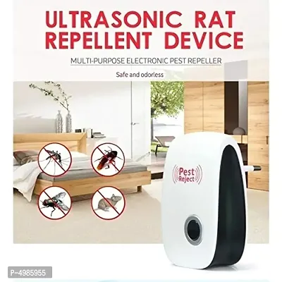 Latest Ultrasonic PACK OF 4 Pest Repellent Machine to Repel Lizard, Rats, Cockroach, Mosquito, Home Pest  Rodent Repelling Aid for Reject Ants Spider Insect Pest Control Electric Pest Repelling-thumb5