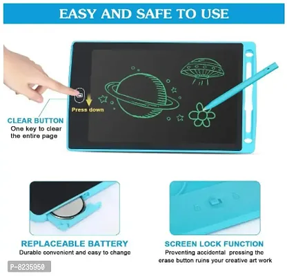 Portable LCD Drawing Record Notes Digital Handwriting Paperless Tablet with Pen for Kids (Random)-thumb2