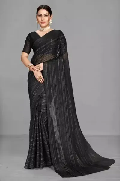 Must Have Georgette Saree with Blouse piece 