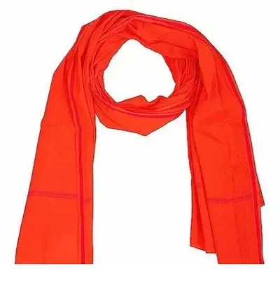 Stylish Pure Cotton Red Scarves For Men