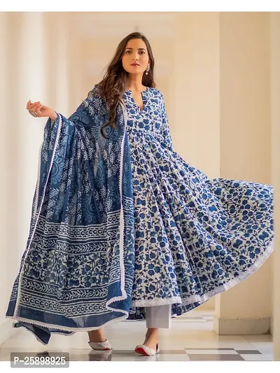 Trendy Anarkali Suit Set for Women-thumb0