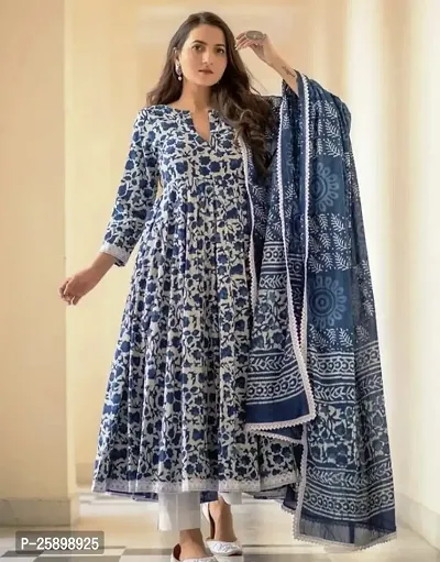 Trendy Anarkali Suit Set for Women-thumb3