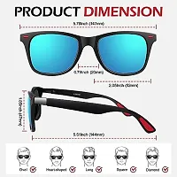 Dark Wost Sunglasses for Men and Women, Outdoor Driving Fishing Golf HD UV400 Protecti-thumb1